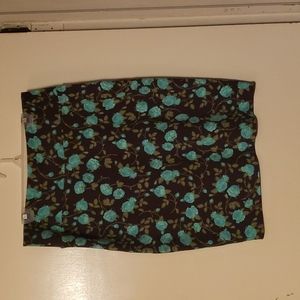 Lularoe Cassie skirt. 2XL Brown
